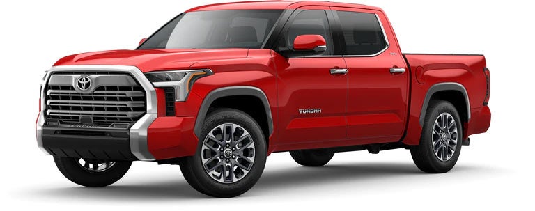 2022 Toyota Tundra Limited in Supersonic Red | Classic Toyota in Waukegan IL