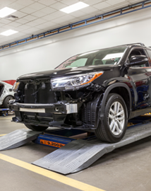 Toyota on vehicle lift | Classic Toyota in Waukegan IL