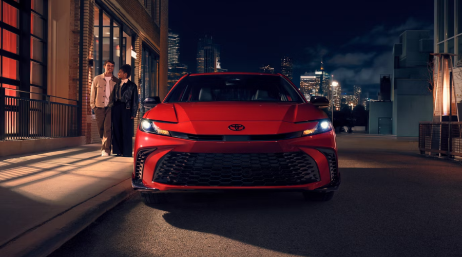 2026 Toyota Camry Front View Road Driving Classic Toyota in Waukegan, IL