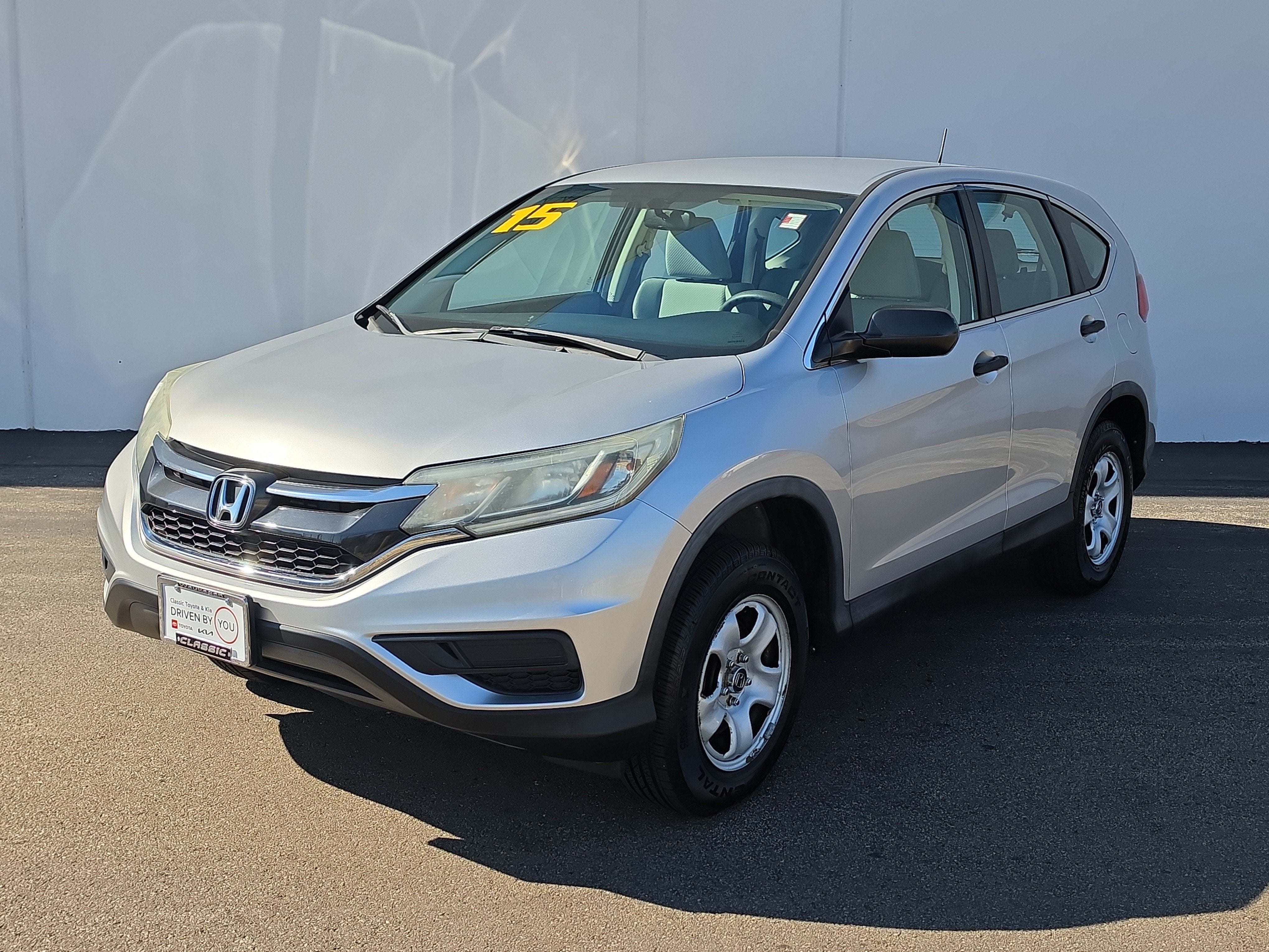 Used 2015 Honda CR-V LX with VIN 5J6RM4H35FL075988 for sale in Waukegan, IL