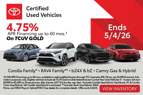 Certified Used Vehicles