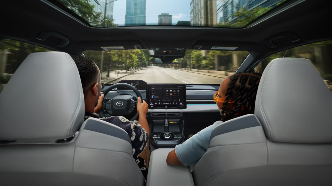2026 Toyota C-HR EV spacious cabin design at Classic Toyota Waukegan