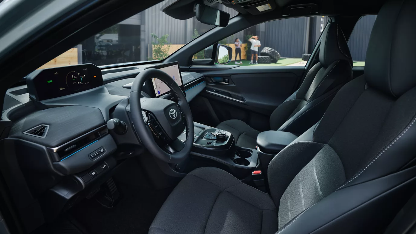 2026 Toyota C-HR premium interior seating at Classic Toyota Waukegan