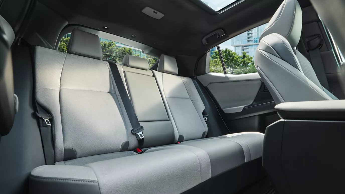 2026 Toyota C-HR cargo volume and rear passenger room near Lake Bluff