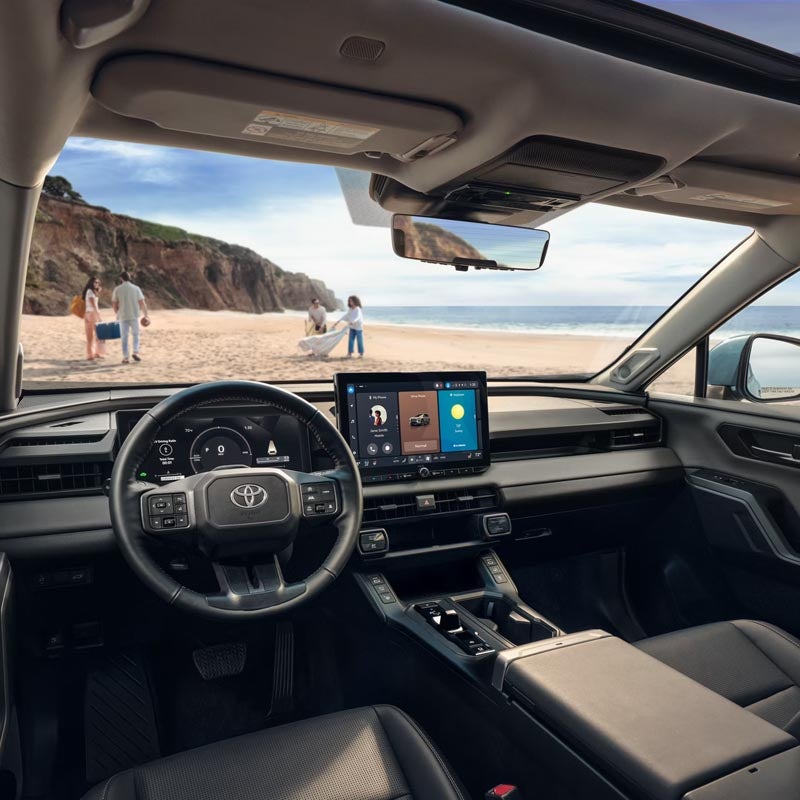 2026 Toyota RAV4 safety features driving near Gurnee Mills