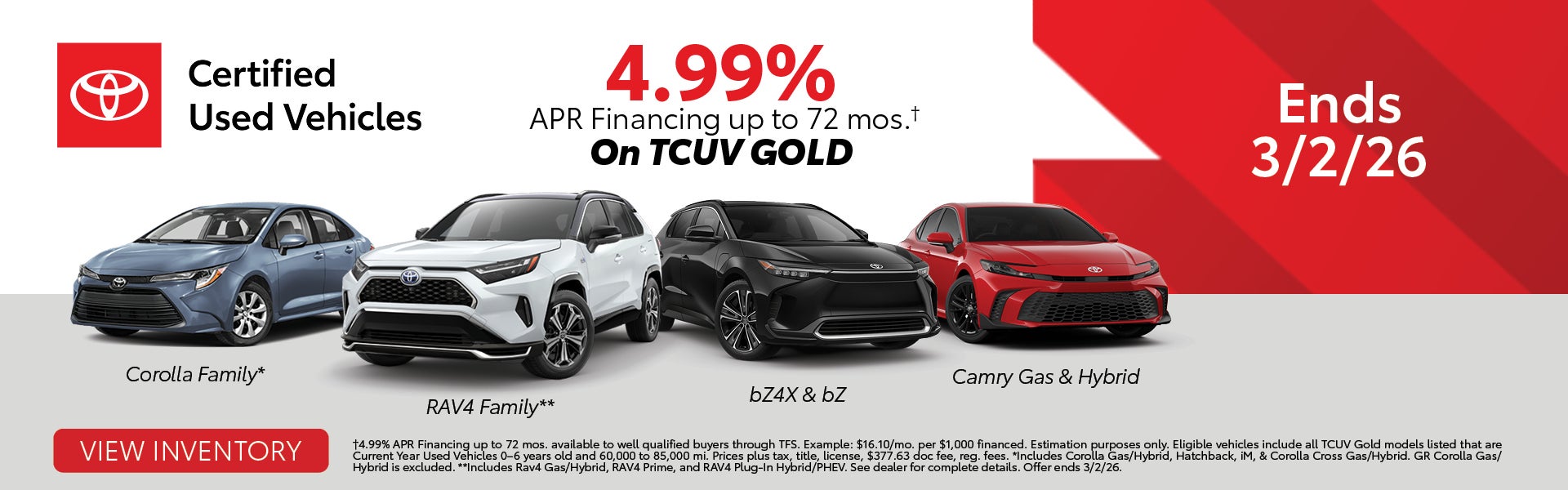 Certified Used Vehicles