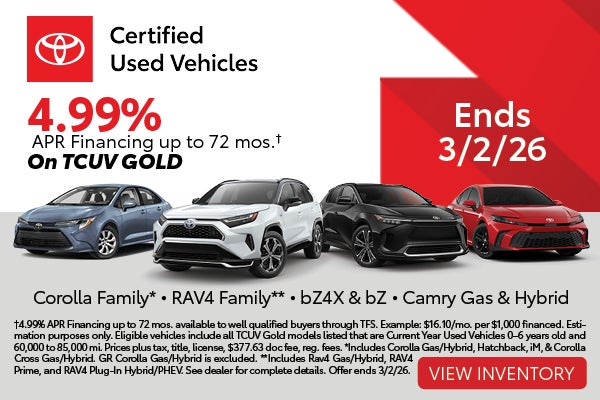 Certified Used Vehicles