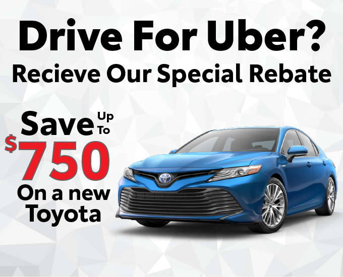 Uber Driver Rebate Nearby Toyota Dealers Waukegan IL