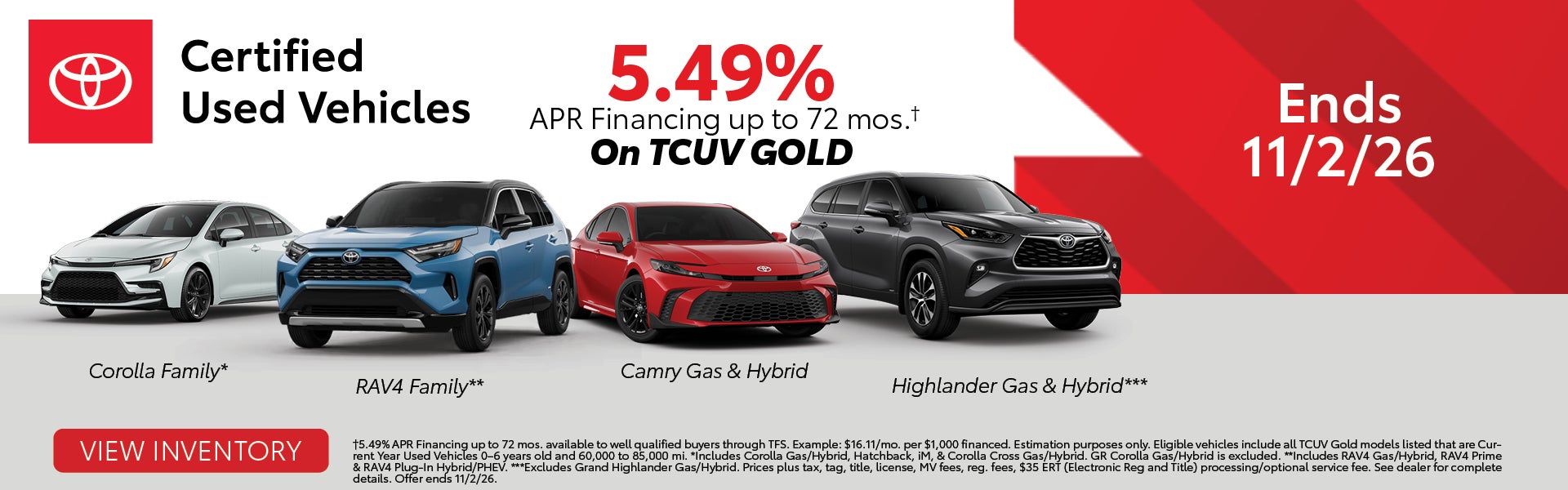 Certified Used Vehicles